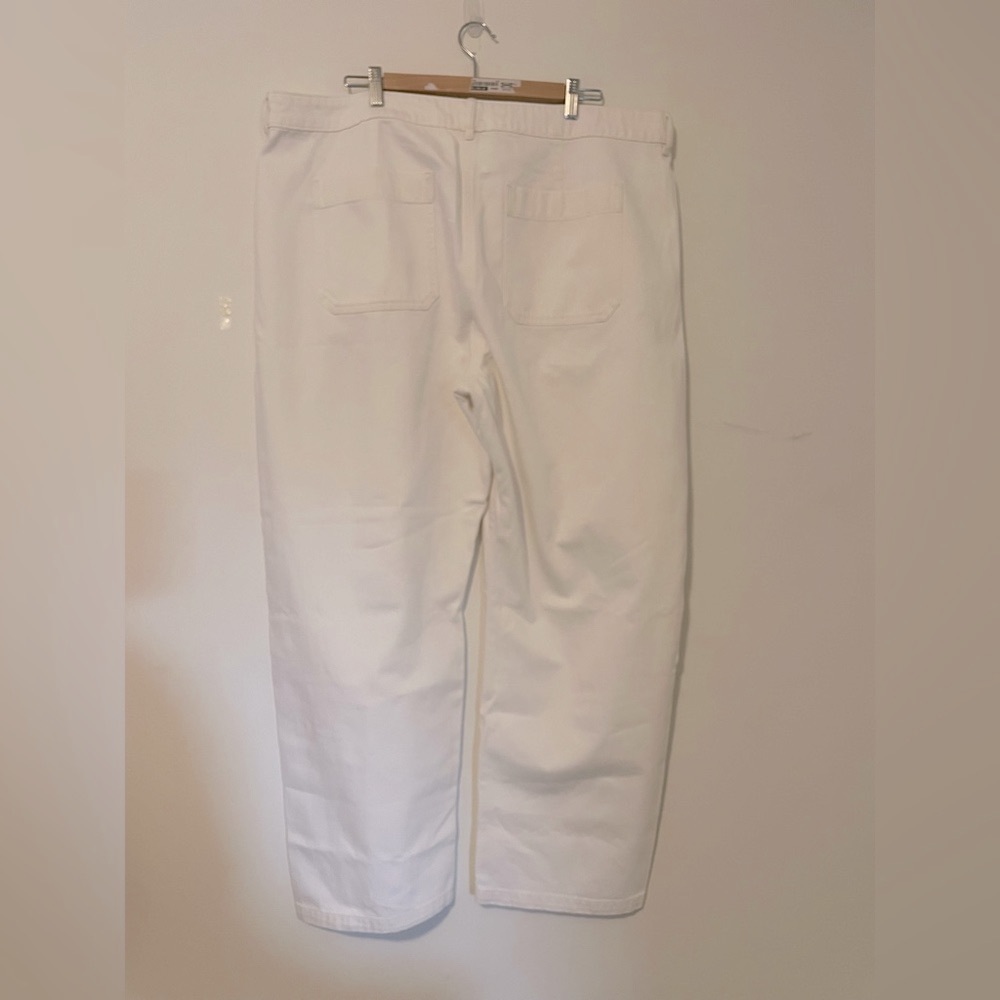 J. Crew White Barrel Jeans - Picture 5 of 5